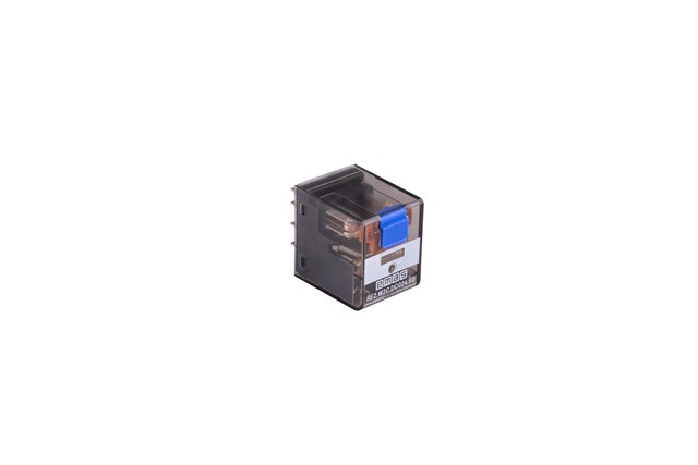 RE2 Series 2CO 8Pin 12A Plug-in 6x2.2mm FP  24VDC AgNi 90/10 5mm Pin Pitch Power Relay